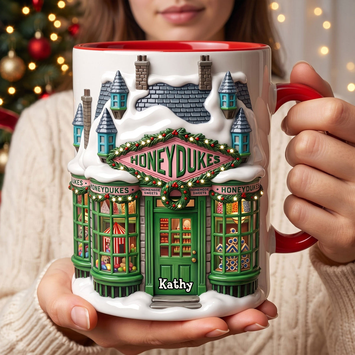 Magical Sweet Shop Storefront Ceramic Coffee Mug 03HUTI210826