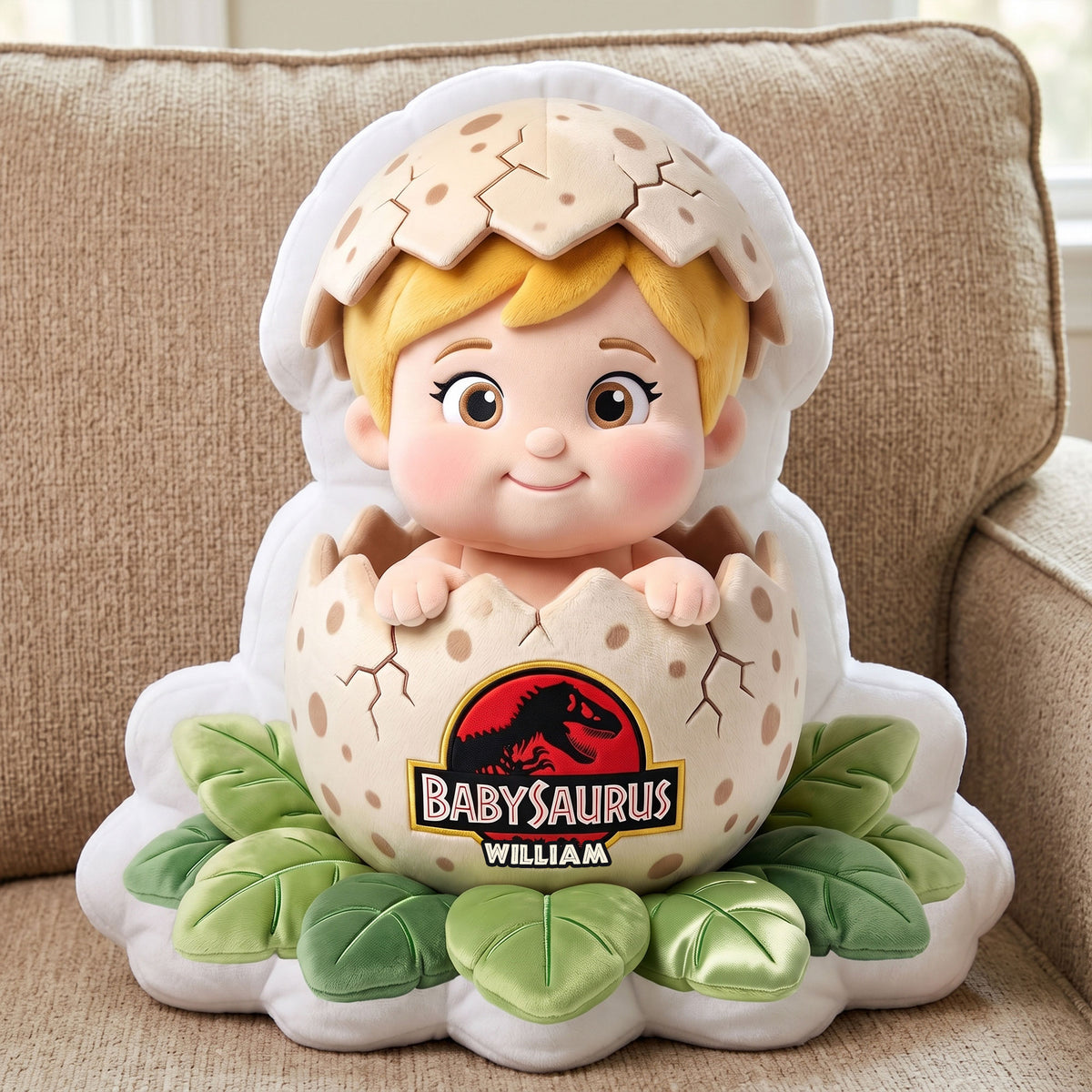 Cracked Egg Custom Shaped Pillow - Custom Photo Gifts For Kids 03pati270626-Homacus