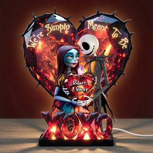 Gothic Romance Acrylic Light Box – Personalized Gifts For Couples 02pati250626-Homacus