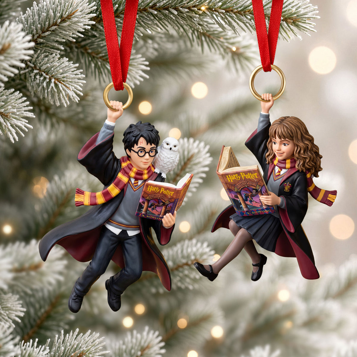 Mystical Reader Acrylic Ornament - Personalized Christmas Gifts For Book Lovers 04nati201026-Homacus