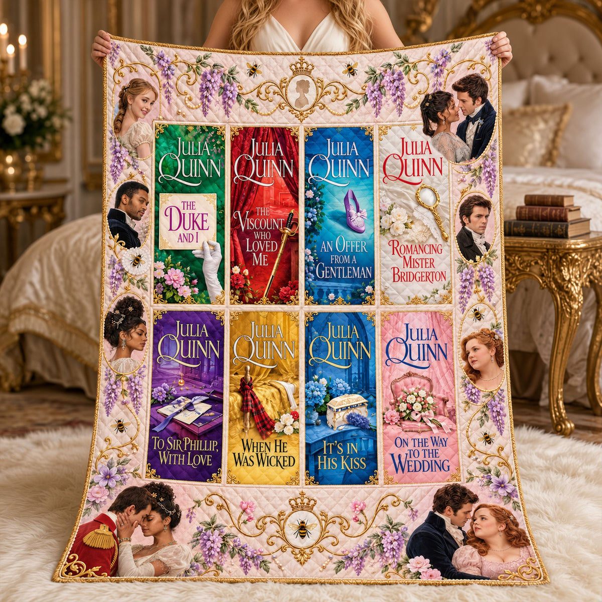 Finding True Love Blanket - Personalized Gifts For Reading Lovers 05nati081026-Homacus