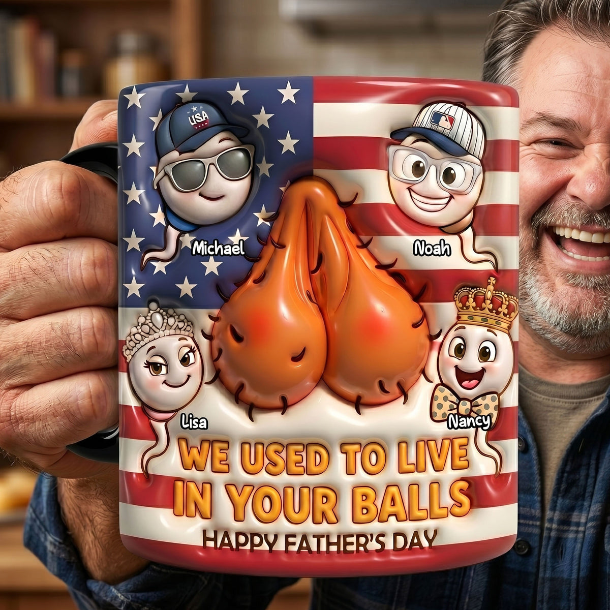 Funny Sperm Magic Mug - Personalized Gifts For Dads 06tyti200526-Homacus