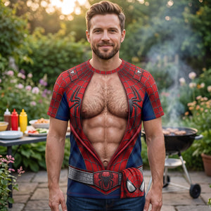The Unzipped Hero 3D Shirt - Personalized Funny Gift 04TYTI030826-Homacus