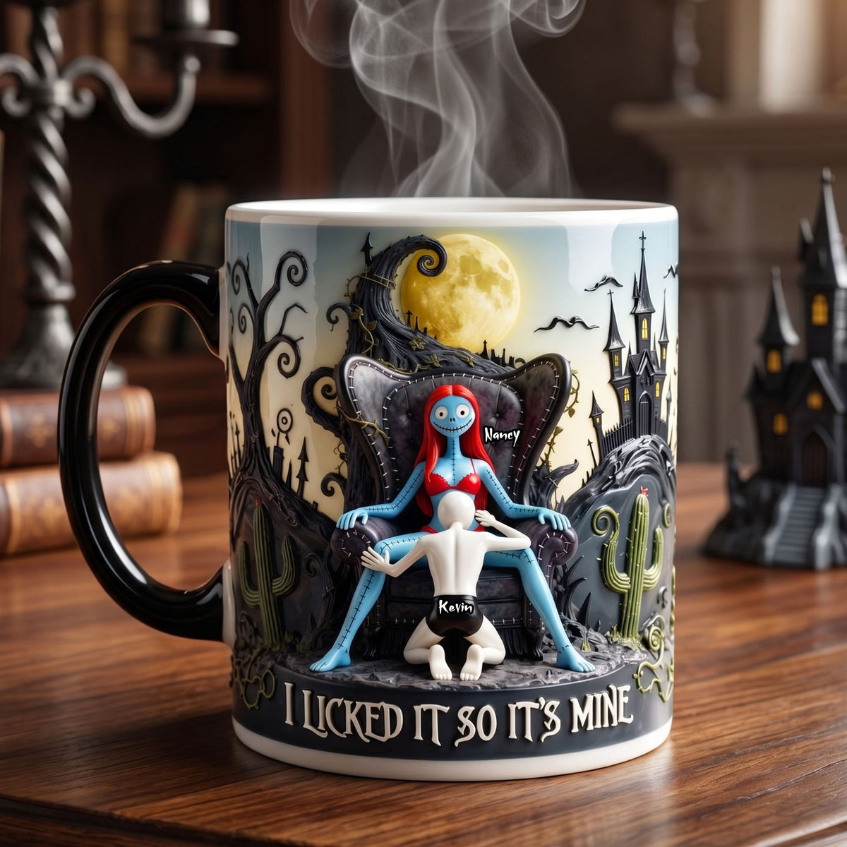 Gothic Naughty Couple Magic Coffee Mug - Personalized Gifts For Couple 05ohti280526-Homacus