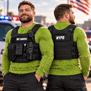 Policeman Christmas Officer Shirt - Personalized Gifts For Policeman Sweatshirt 04HUTI221026-Homacus