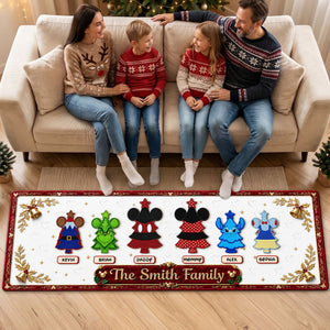 Cute Family Characters - Personalized Christmas Gifts For Family 03ohti030926