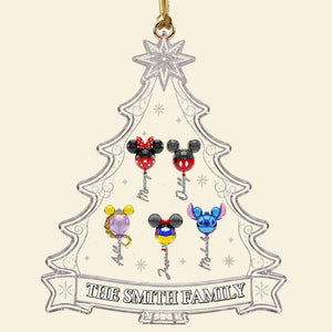 Christmas Together Ornament - Personalized Gifts For Family 042OHTI310726-Homacus
