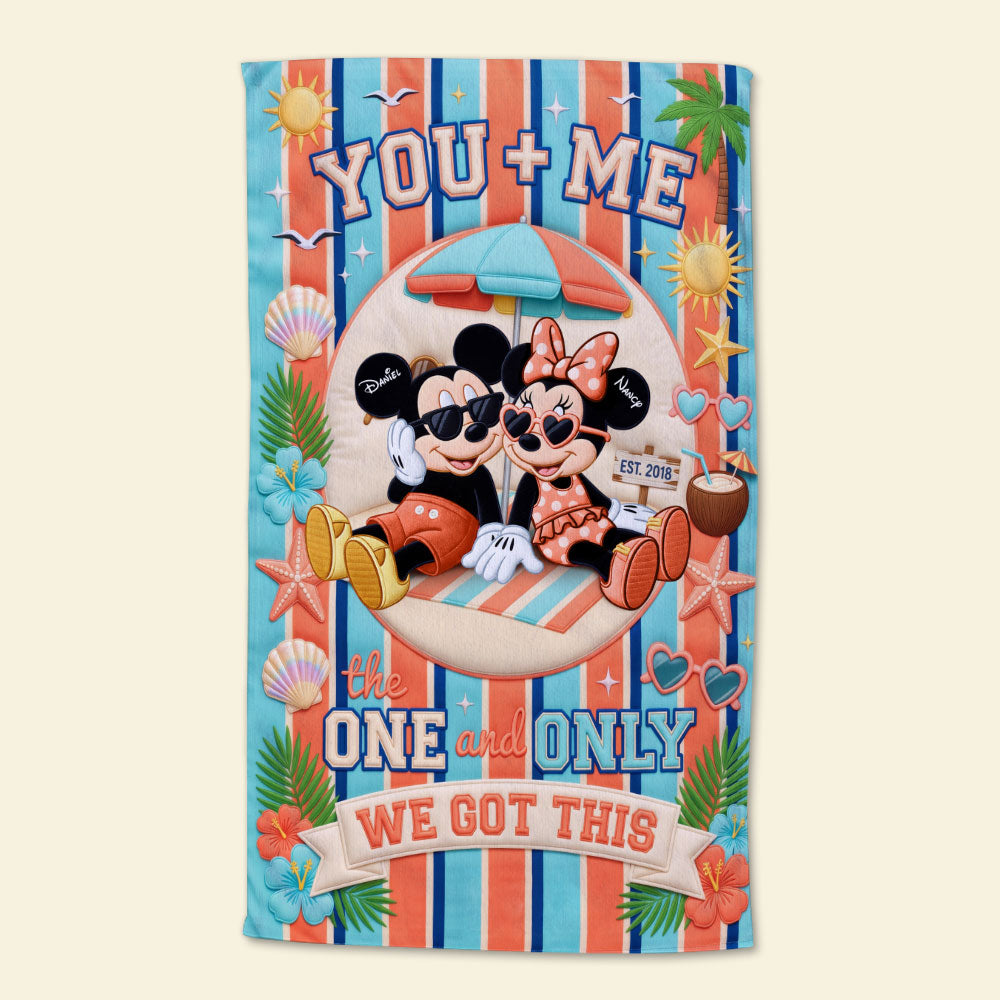 We Got This Beach Towel - Personalized Gifts For Couple 04PATI210726-Homacus