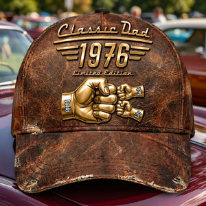 Classic Dad Limited Edition Cap- Personalized Father's Day Gifts 02nati230526-Homacus