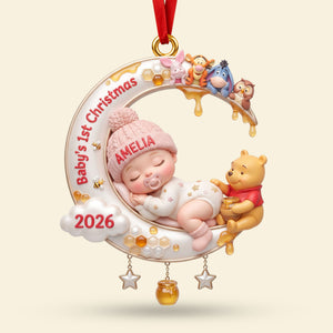 A Little Dreamer’s First Christmas Ornament - Personalized Custom Photo Gift For Kids 03TYTI021026
