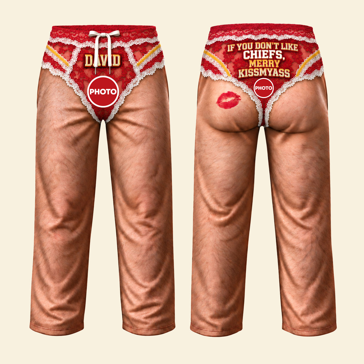 Hilarious Lacy Briefs Pajama Pants - Personalized Christmas Gifts For Sport Lovers 02ohti081026-Homacus