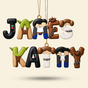 Alphabet Universe Custom Name Ornament - Personalized Gift For Christmas Ornament 01HUTI080926