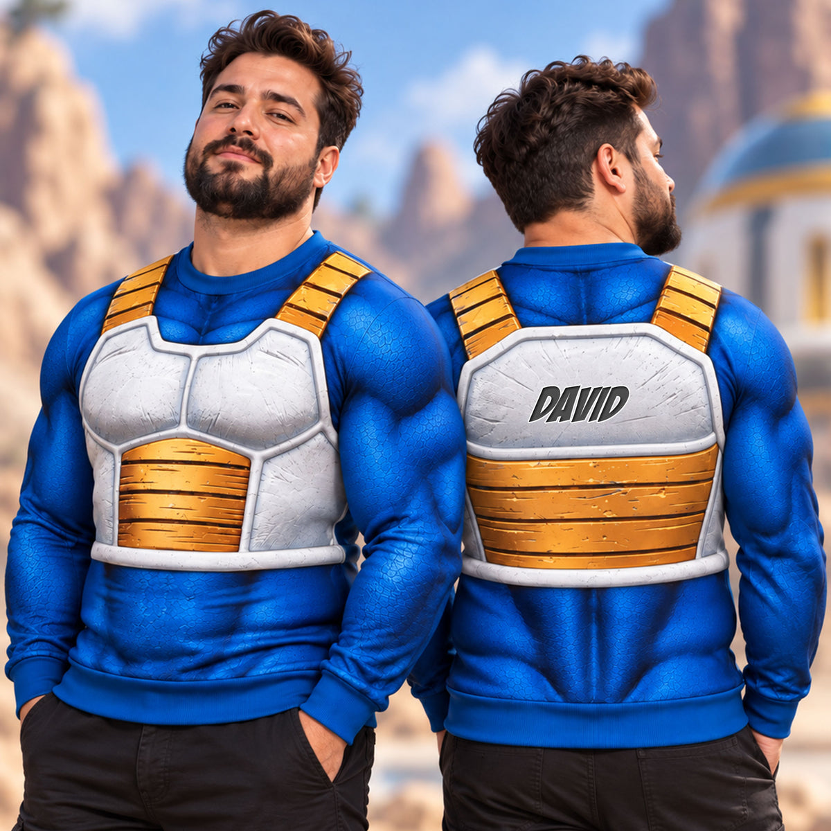 Funny Cosmic Power Muscle Shirt - Personalized Christmas Gifts For Him 03huti231026-Homacus