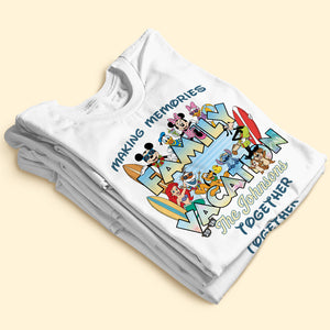 Whimsical Family Vacation Matching Shirt, Personalized Gifts For Families 02QHTI190626-Homacus