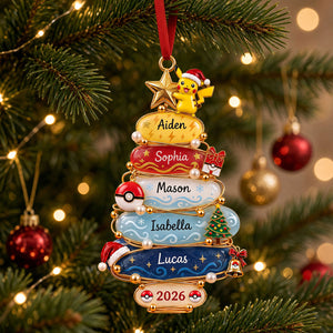 Lovely Mischief Christmas Acrylic Ornament - Personalized Christmas Gifts For Family 01pati081026-Homacus