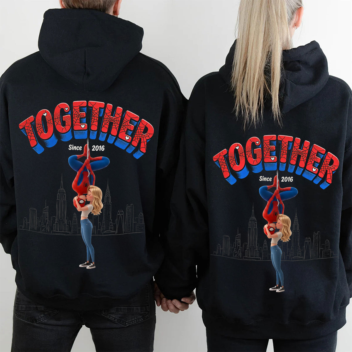 Together Forever Shirt - Personalized Gifts For Couple 01HUTI230726-Homacus