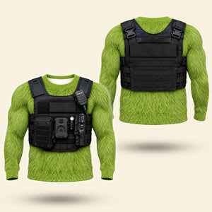Policeman Christmas Officer Shirt - Personalized Gifts For Policeman Sweatshirt 04HUTI221026-Homacus