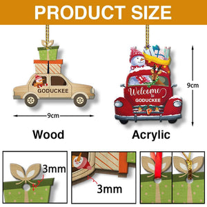 Personalized Gifts For Off-road Lovers, Christmas Ornament Duck Couple 01qhqn121022-Homacus