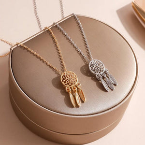 Native American Dreamcatcher Necklace For Her-Homacus
