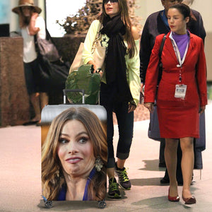 Custom Photo Luggage Cover, Humorous Gift For Upcoming Trips 01qhqn060724-Homacus