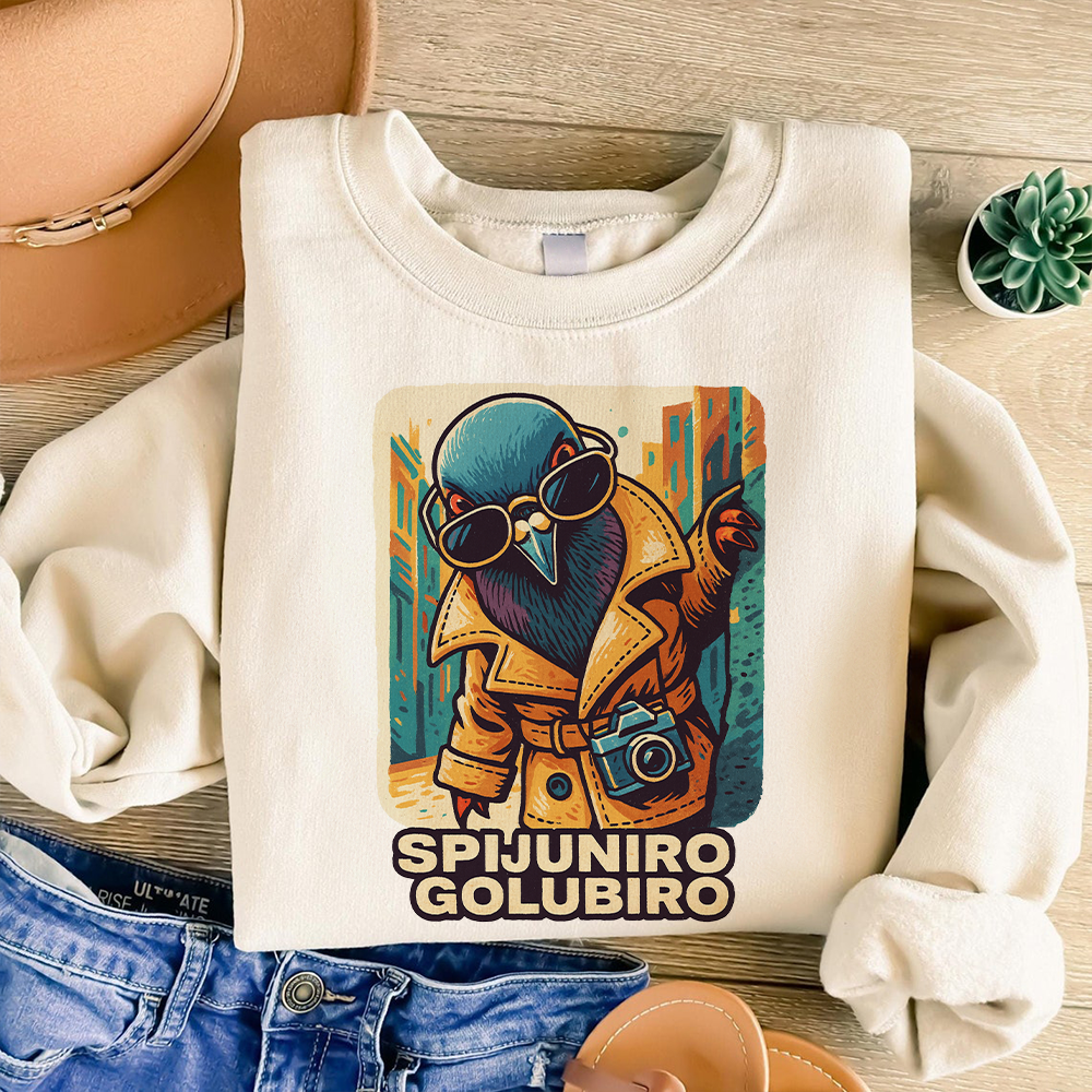 Spijuniro Golubiro Brainrot Shirt Gifts For Kids 0316hudt280725-Homacus