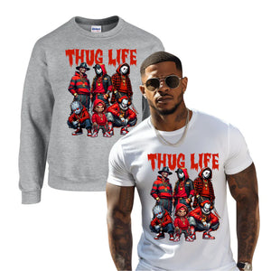 Thug Life Horror Squad Shirt - Gift For Horror Fans 105laxx180725-Homacus