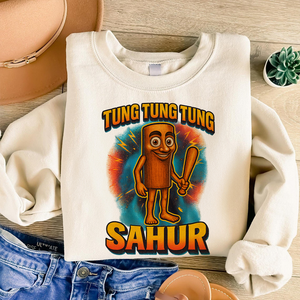 Tung Tung Tung Sahur Brainrot Shirt Gifts For Kids 0322hudt280725-Homacus
