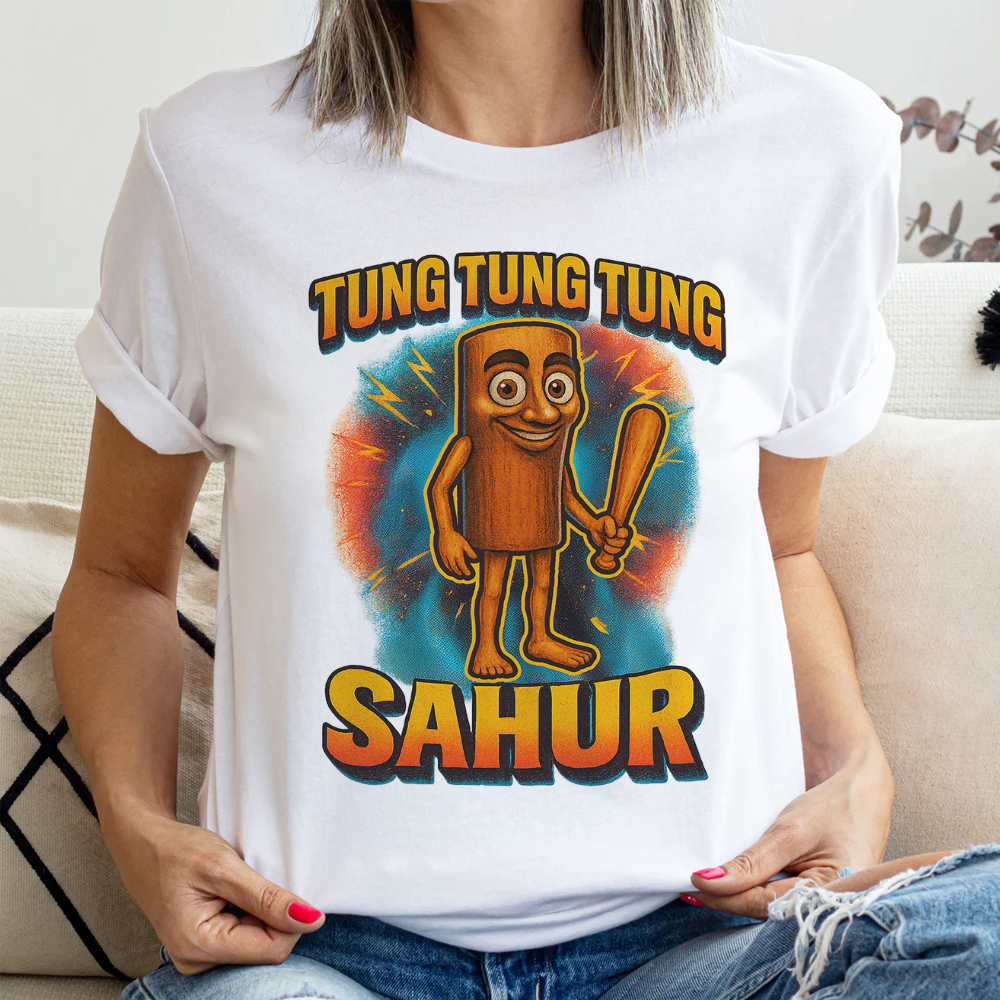 Tung Tung Tung Sahur Brainrot Shirt Gifts For Kids 0322hudt280725-Homacus