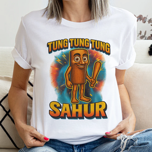 Tung Tung Tung Sahur Brainrot Shirt Gifts For Kids 0322hudt280725-Homacus