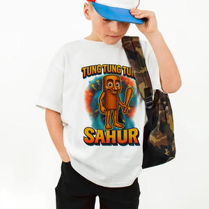 Tung Tung Tung Sahur Brainrot Shirt Gifts For Kids 0322hudt280725-Homacus