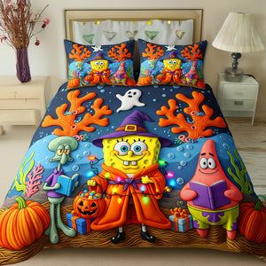 Halloween Quilt Bedding Set Special Line - Gift For Halloween 05PAMG120825-Homacus