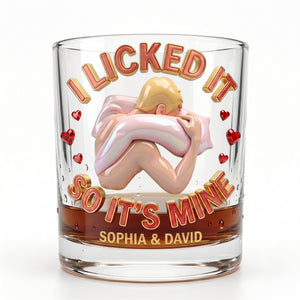 Naughty Couple Round Glass - Personalized Gifts For Couple 01ohlu290626