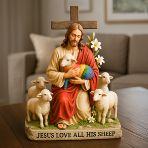 LGBT Jesus Supporter Acrylic Plaque - Gifts For LGBT+ 05HUPU130525-Homacus