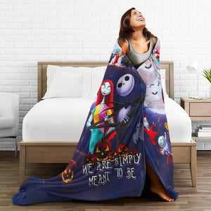 Eternal Love Under Moonlit Blanket - Halloween Gifts For Horror Couples 74laxx180725-Homacus