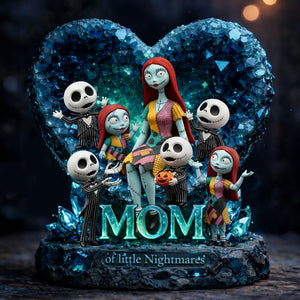 Horror Mom And Kids Acrylic Plaque - Personalized Gifts For Mother's Day Plaque 07TOLU060426-Homacus