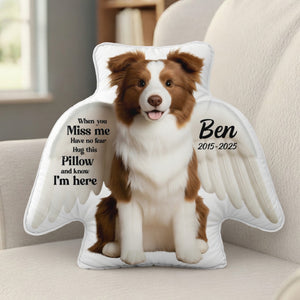 Dog Memorial Pillow Custom Photo Gifts For Dog Lovers 02HYLU141125-Homacus