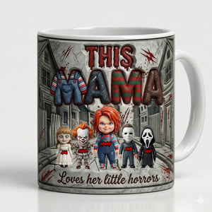 Mama’s Little Horror Magic Ceramic Coffee Mug - Personalized Gifts For Mom 03NALU110426-Homacus
