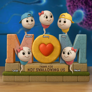 Mom Plaque- Personalized Gift For Mother 05OHLU160425-Homacus