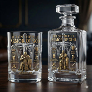 Armor of God Decanter Set - Personalized Gift For Christian 05pamg260226-Homacus