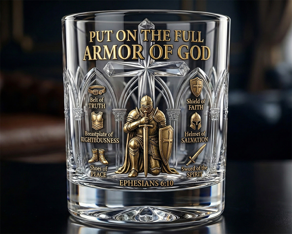Armor of God Decanter Set - Personalized Gift For Christian 05pamg260226-Homacus