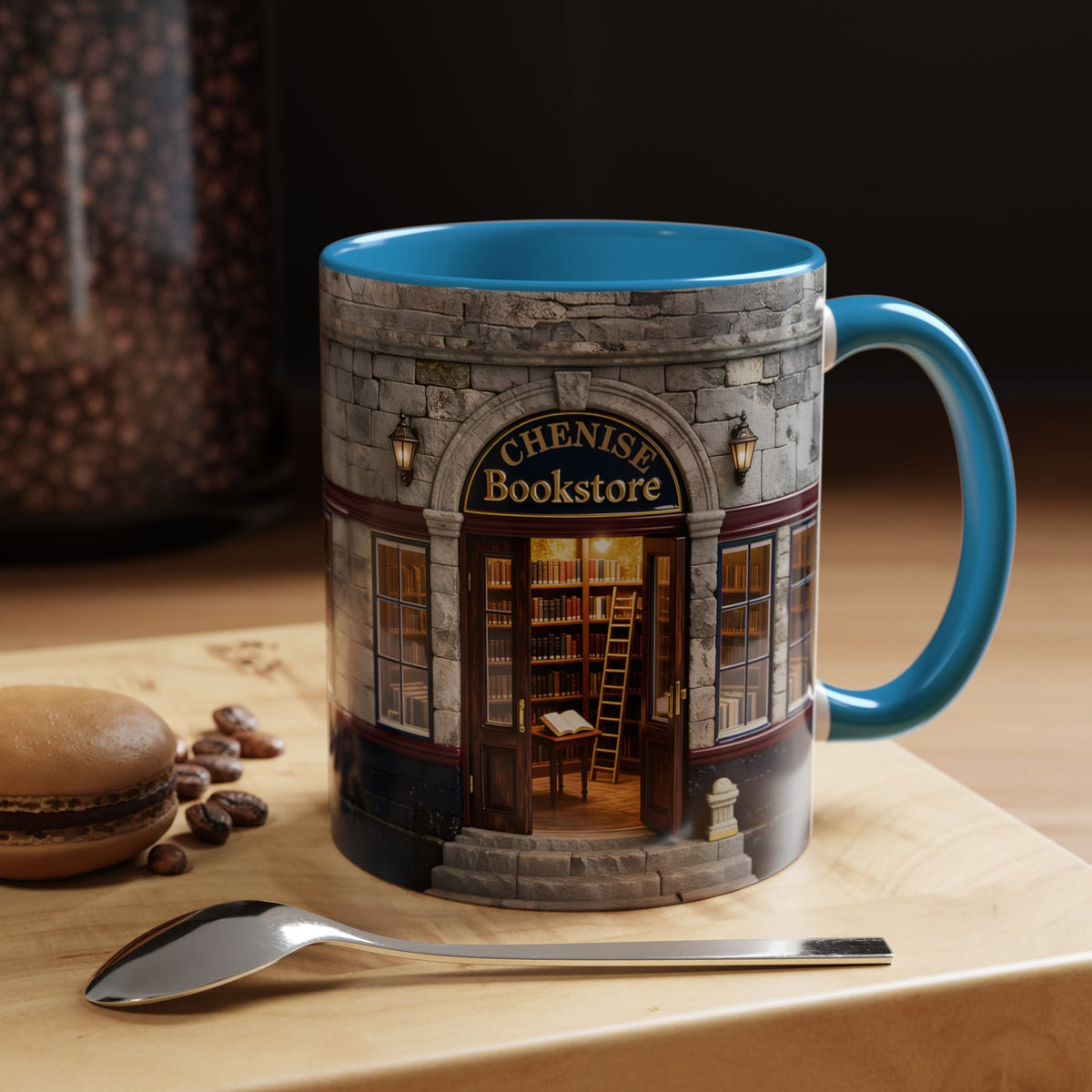 Custom Bookstore Mug - Personalized Coffee Mug - Book Lover Gifts-Homacus