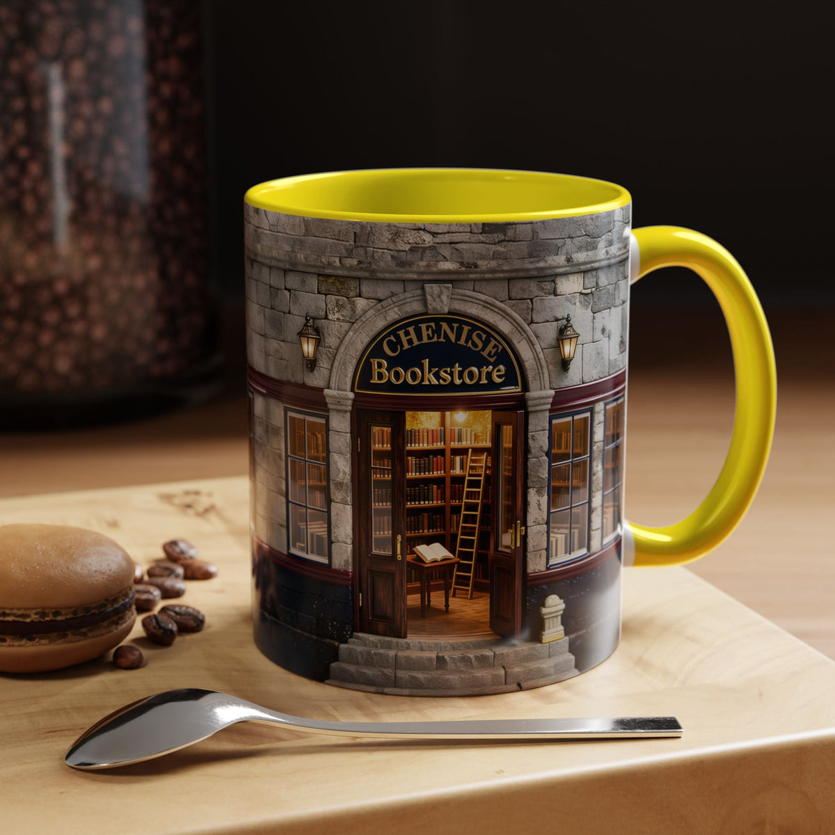 Custom Bookstore Mug - Personalized Coffee Mug - Book Lover Gifts-Homacus