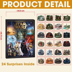 24 Planets Adventure Blind box - Personalized Gifts For Fans Christmas Advent Calendar Blind Box 02NALU261026-Homacus