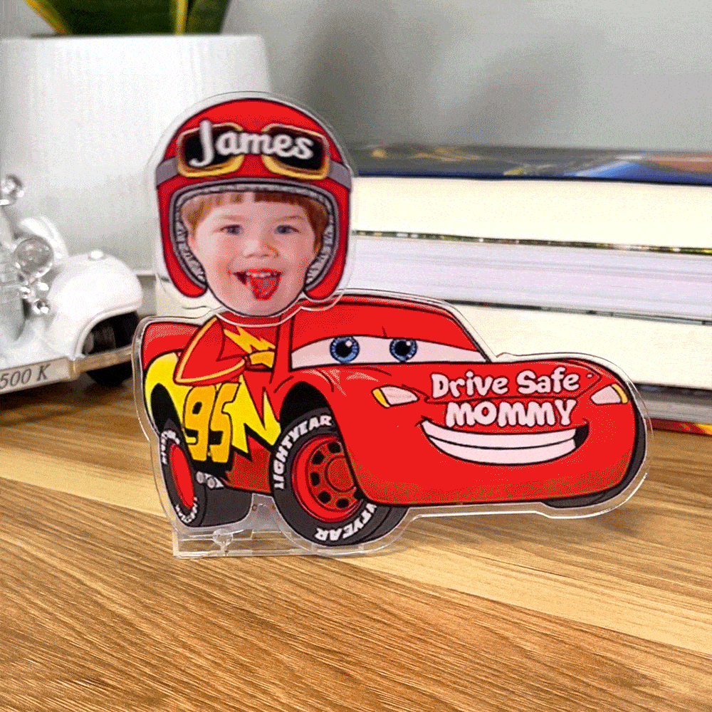 Santa’s Little Driver – Custom Photo Car Standee For Dad 07KAPU261224 LMQN-Homacus