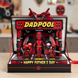 Father’s Day Hero Squad Acrylic Plaque Personalized Gifts For Dad 032OHDH140426-Homacus