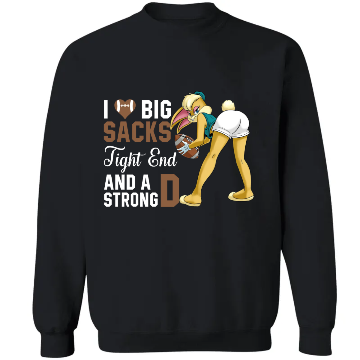 Custom Team Logo Gifts For Football Fan Shirt 08hudt130223 American Football Girl and Bunny-Homacus