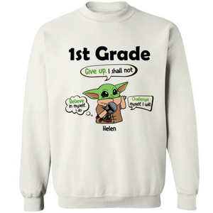 Personalized Gifts For Teacher Shirt Shall Not Give Up 01hutn150822-Homacus
