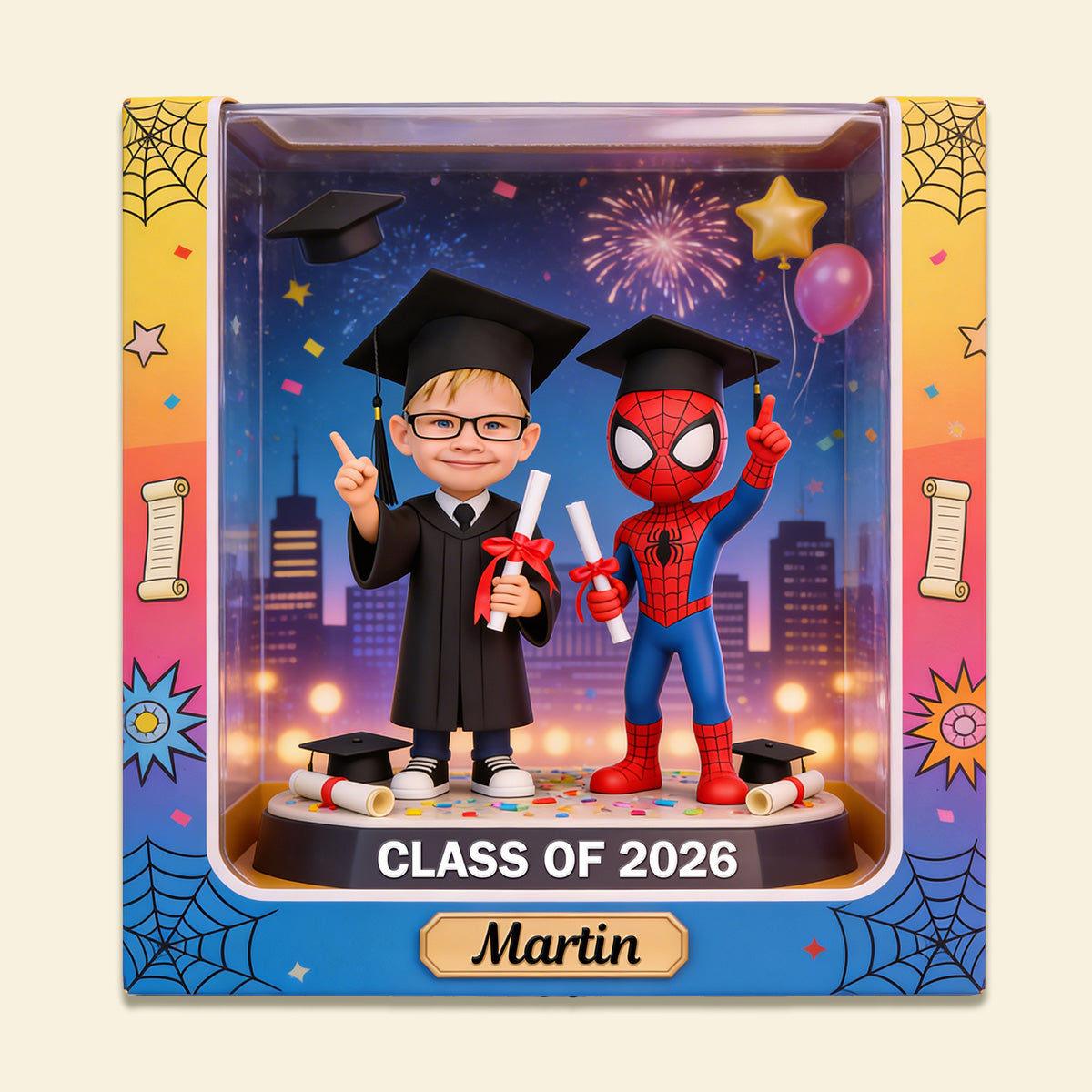 My Hero Graduation Acrylic Plaque - Custom Photo Gifts For Graduates 01NAMG100326-Homacus