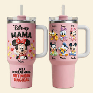 Magical Mama Tumbler Handle - Personalized Gifts For Mom 05KIMG030326-Homacus