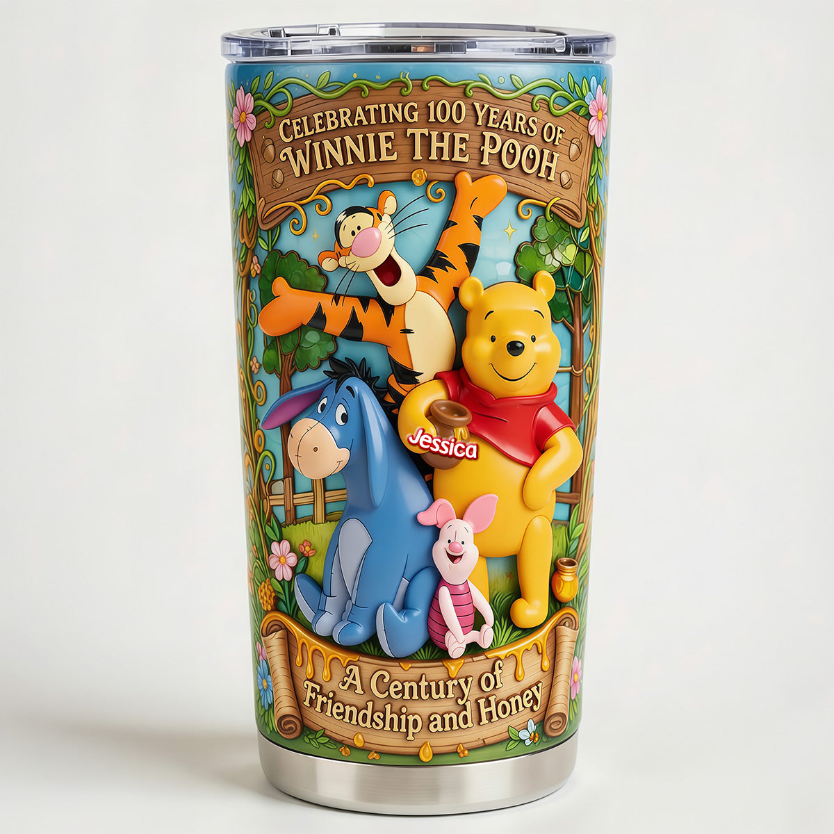 100 Years of Childhood Memories Tumbler Personalized Gifts For Friends 02tymg160326-Homacus